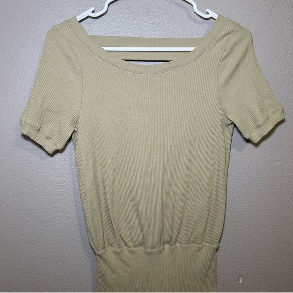 Free People Beach Happy Hour Olive Mini Dress women’s size XS - Picture 4 of 10